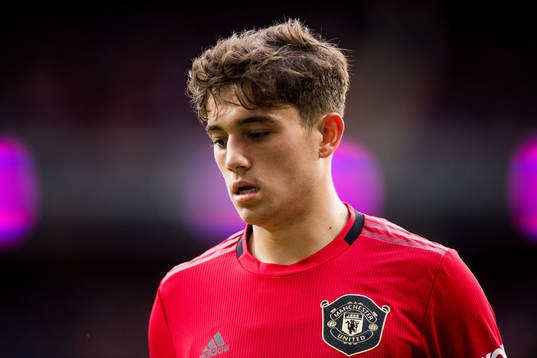 Daniel James of Manchester United