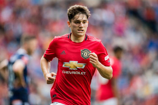 Daniel James of Manchester United