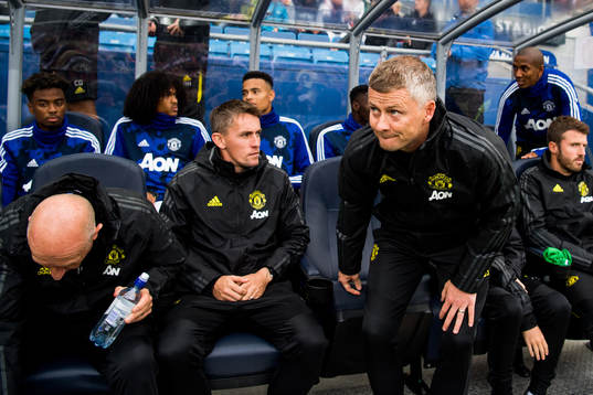Ole Gunnar Solskjær, manager of Manchester United