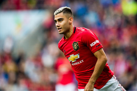 Andreas Pereira of Manchester United