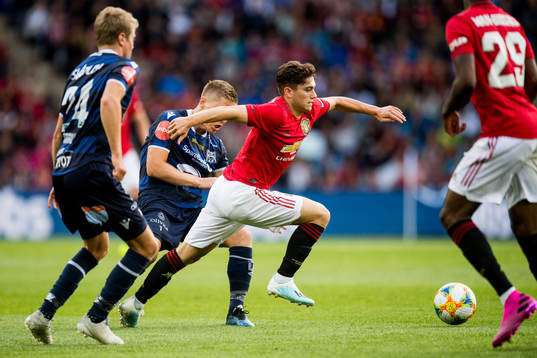 Daniel James of Manchester United