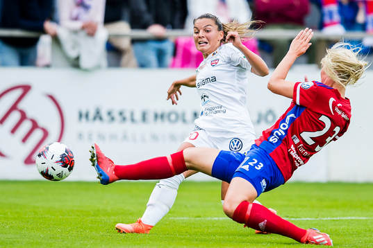 Rosengårds Johanna Rytting Kaneryd och Vittsjös Kajsa Lind