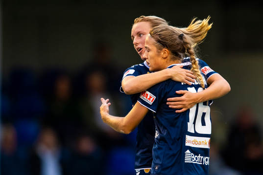 Linköpings Filippa Angeldal jublar
