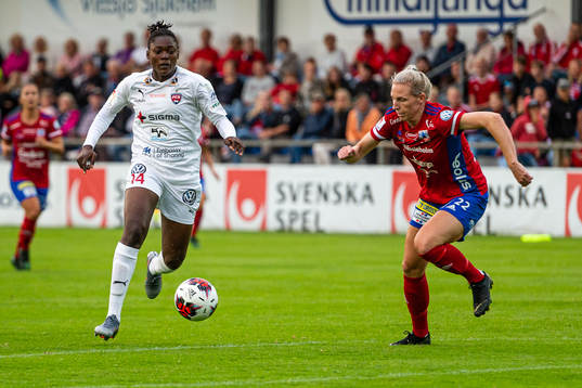 Rosengårds Anam Imo och Vittsjös Sandra Adolfsson