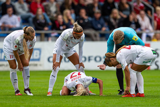Rosengårds Caroline Seger har ont
