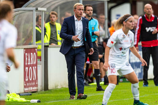 Rosengårds tränare Jonas Eidevall deppar