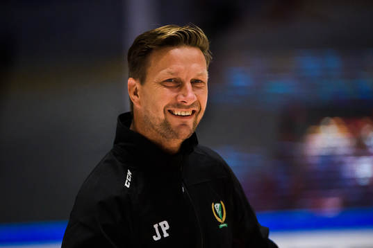 Färjestads tränare Johan Pennerborn
