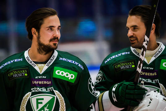 Buffalo Sabres, Marcus Johansson med sin bror Färjestads