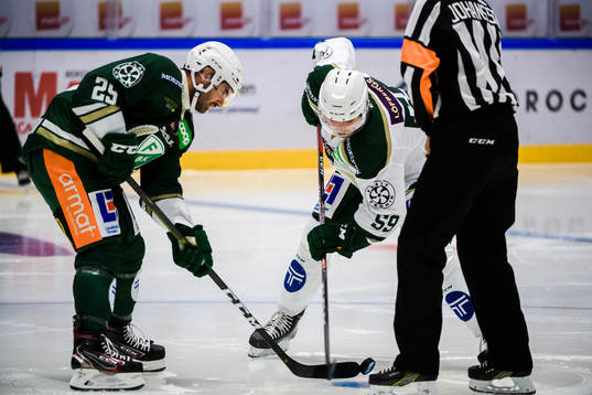 Färjestads Martin Johansson och Linus Johansson