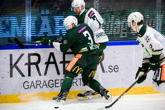 Färjestads Jens Westin och Johan Ivarsson