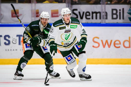 Färjestads Jesper Olofsson och Carl Jakobsson
