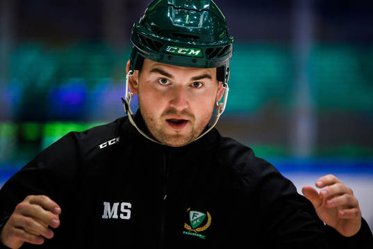 Färjestads målvaktstränare Maciej Szwoch