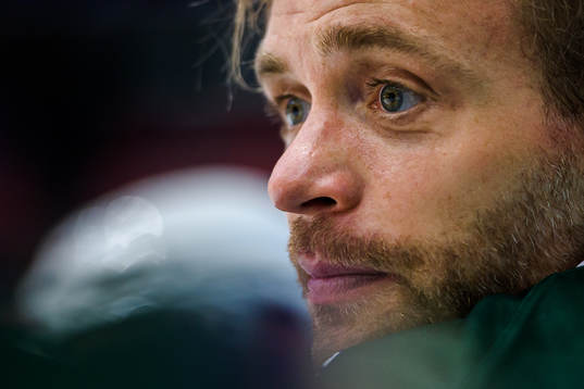 Färjestads målvakt Markus Svensson