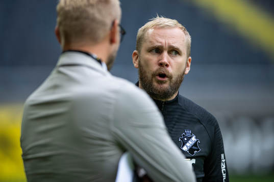 Former player of AIK, Martin Åslund and Patric Jildefalk,