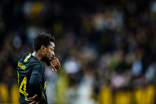 Heradi Rashidi of AIK looks dejected