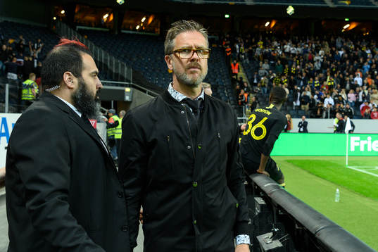 during the UEFA Champions League qualifying match between