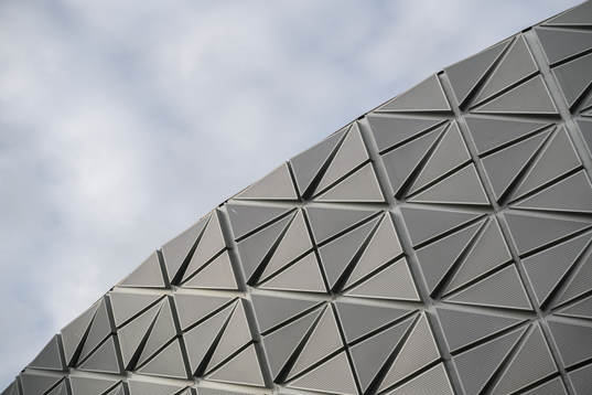Exterior view of Friends Arena