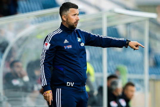 Östers tränare Dennis Velic