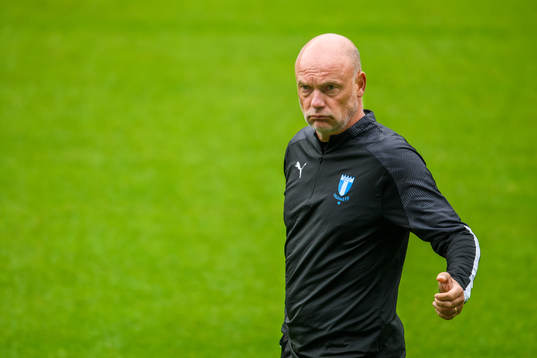 Uwe Rösler, head coach of Malmö FF