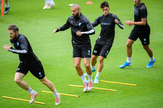 Lasse Nielsen, Guillermo Molins and Laorent Shabani of