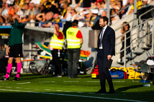 Head coach Andreas Alm of Häcken