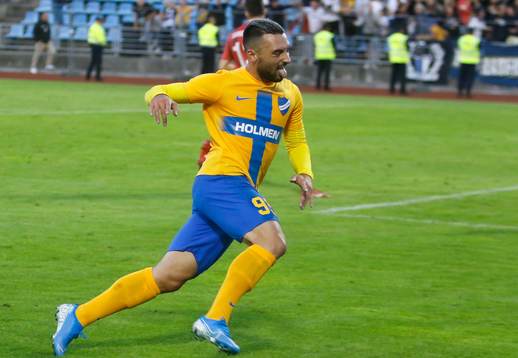 Sead Haksabanovic of IFK Norrköping celebrates