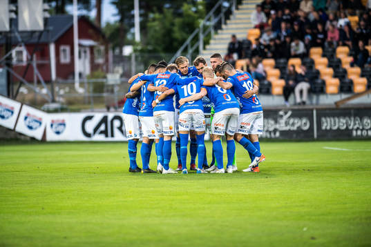 Norrby innan fotbollsmatchen i superettan mellan Mjällby