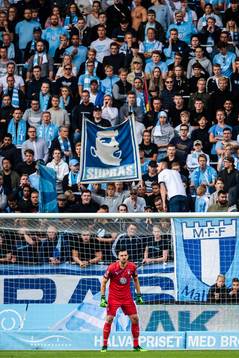 Goalkeeper Dusan Melicharek of Malmö FF