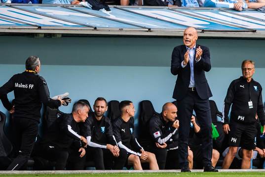 Uwe Rösler, head coach of Malmö FF