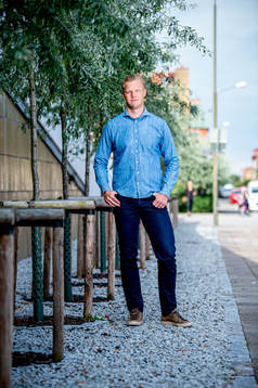 Ishockeyspelaren Carl Söderberg i NHL-klubben Arizona