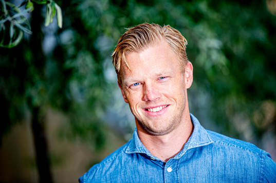 Ishockeyspelaren Carl Söderberg i NHL-klubben Arizona
