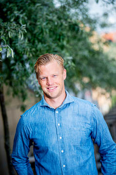 Ishockeyspelaren Carl Söderberg i NHL-klubben Arizona