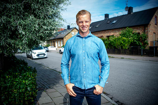 Ishockeyspelaren Carl Söderberg i NHL-klubben Arizona