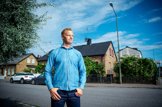 Ishockeyspelaren Carl Söderberg i NHL-klubben Arizona