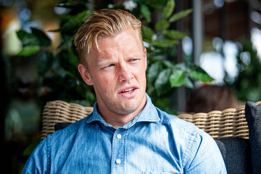 Ishockeyspelaren Carl Söderberg i NHL-klubben Arizona