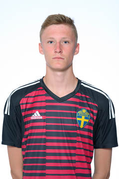 Alexander Sandahl i P15-landslaget