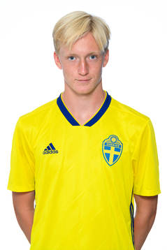 Carl Mauritzson i P15-landslaget
