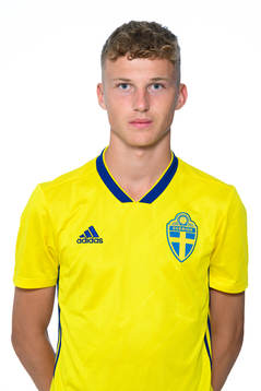 Albin Binnefors i P15-landslaget