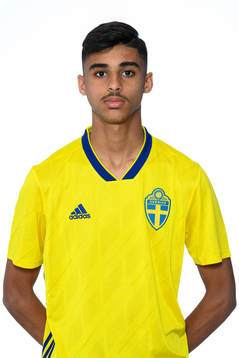 Mustafa Omran Saleh i P15-landslaget