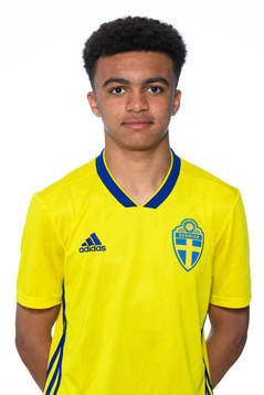Kevin Larsson Ajayi i P15-landslaget