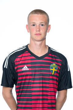 Tobias Hellström i P15-landslaget