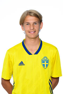Markus Karlsson i P15-landslaget