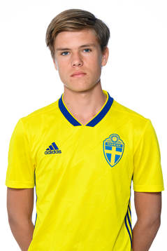 Samuel Ahnqvist i P15-landslaget
