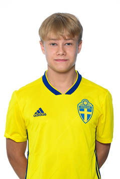 Einar Cederholm i P15-landslaget
