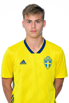 Daniel Bergman i P15-landslaget