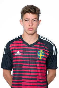 Josh Clarke i P15-landslaget