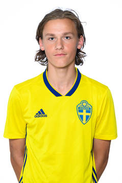 Viktor Sluug i P15-landslaget