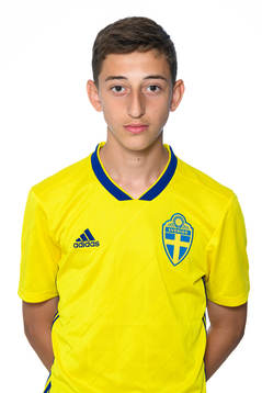 Jonas Rouhi i P15-landslaget