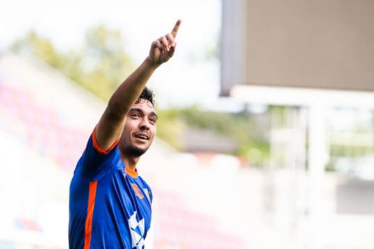 Niklas Castro of Aalesund celebrates