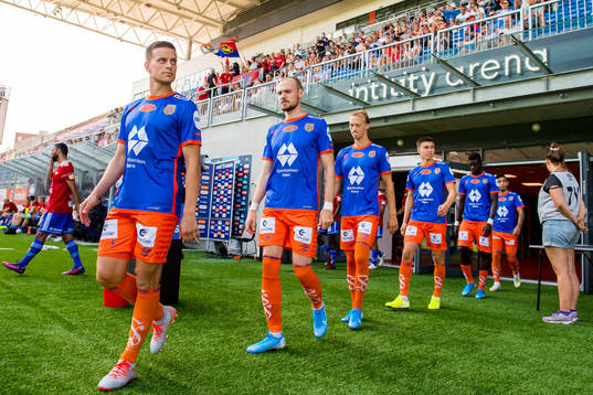 Jonas Grønner, Aron Elís Thrándarson and Jørgen